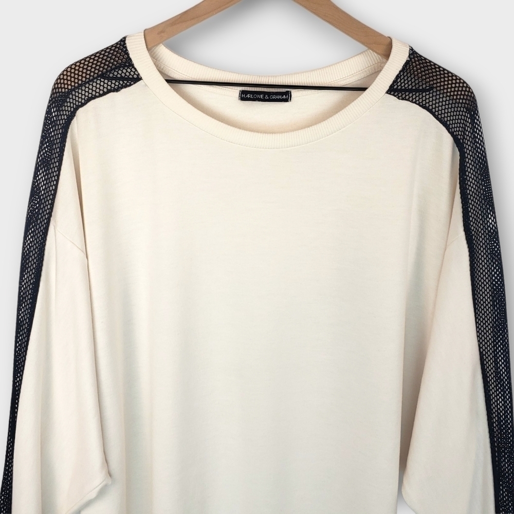 HARLOWE & GRAHAM Crewneck Sweatshirt XL - Picture 2 of 8